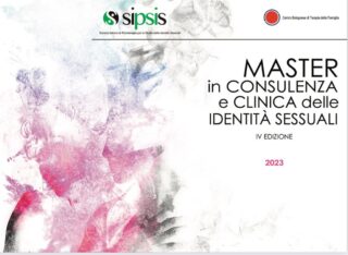 Parte oggi con la mia prima lezione il Master in consulenza e Clínica delle identità sessuali organizzato da Sipsis in collaborazione con il Centro Bolognese di Terapia della Famiglia